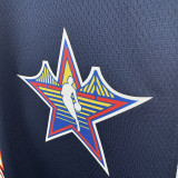 25-26 ALL-STAR EDWARDS #5 Royal blue Top Quality Hot Pressing NBA Jersey