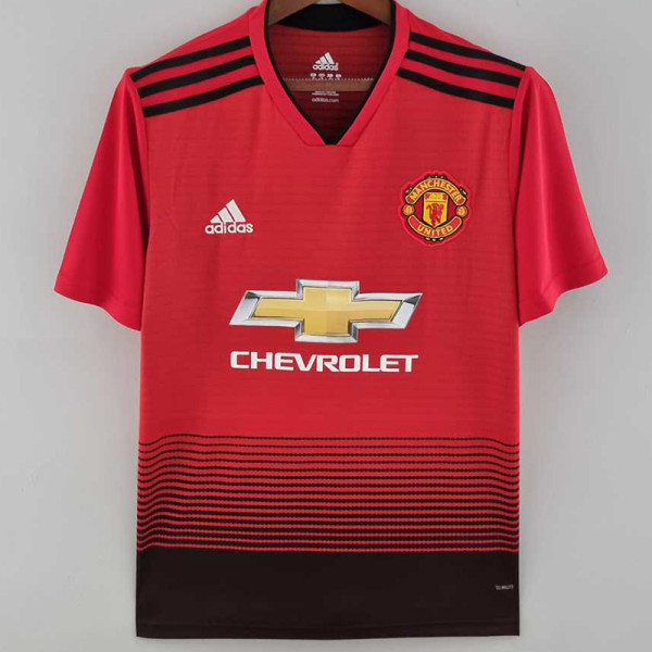 2018-2019 Man Utd Home Retro Soccer Jersey