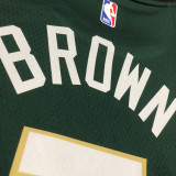 22-23 Celtics BROWN #7 Green City Edition Top Quality Hot Pressing NBA Jersey