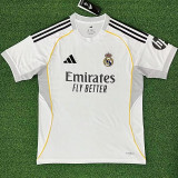 25-26 RMA Home 1:1 Fans Soccer Jersey