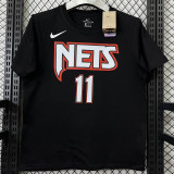T201 Nets IRVING #11 Black High Quality Casual T-Shirt