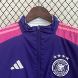 2024 Germany Purple & White Double Sided Windbreaker (双面风衣)