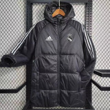 23-24 RMA Black Hooded Cotton Coat White Edge (白色边) 棉衣