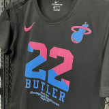 T188 HEAT BUTLER #22 Black High Quality Casual T-Shirt