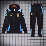 24-25 Argentina Black Hoodie Tracksuit (卫衣套装)