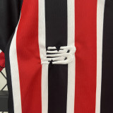24-25 Sao Paulo Away Kids Soccer Jersey