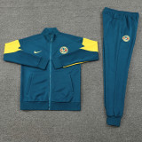 24-25 Club America Lake green Jacket Tracksuit #01