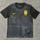 24-25 Brazil Black Grey Special Edition Fans Soccer Jersey *耶稣黑灰