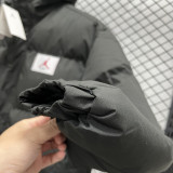 24-25 MF1 Jordan Black Hooded Cotton Coat (棉衣红标)