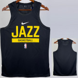22-23 JAZZ Black NBA Training Vest
