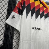 1994 Germany Home White Retro Soccer Jersey