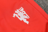 24-25 Man Utd Red Kids Half Pull Tracksuit (童装)(半拉链)