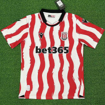 25-26 Stoke City Home Fans Soccer Jersey