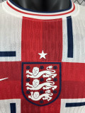 24-25 England White Red Special Edition Player Version Soccer Jersey 英格兰