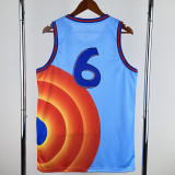 24-25 LAKERS JAMES #6 Blue Top Quality Hot Pressing NBA Jersey (大灌篮)