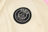 24-25 PSG Jordan Khaki Hoodie Half Pull Tracksuit #F564半拉连帽