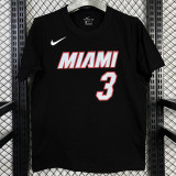 T142 HEAT WADE #3 Black High Quality Casual T-Shirt