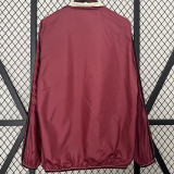24-25 Belgium Red & Khaki Double Sided Windbreaker (双面风衣)