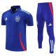 25-26 Spain Fancy blue Polo Tracksuit