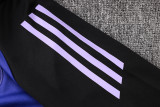24-25 Germany Purple Kids Half Pull Tracksuit (童装)(半拉链)