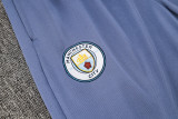 24-25 Man City Gray Half Pull Tracksuit (半拉链)