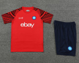24-25 Napoli Red Training Short Suit