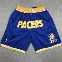 Indiana Pacers White City Edition Top Quality NBA Pocket Pants #步行者队