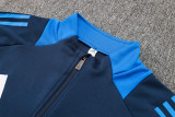 2024 AD Royal blue Jacket Tracksuit #2406