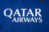24-25 PSG Fancy blue Half Pull Tracksuit (半拉链)
