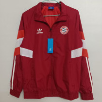 24-25 Bayern Red Windbreaker
