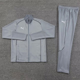 2024 PM Grey Jacket Tracksuit #PJ07