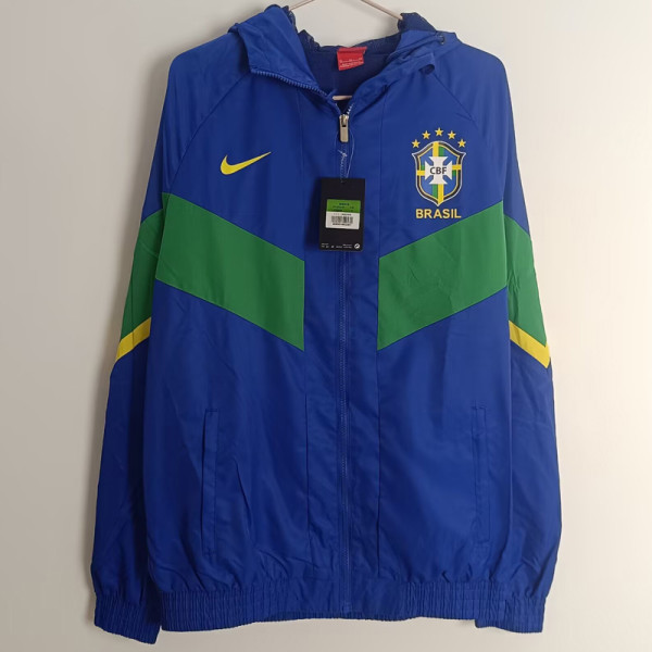 24-25 Brazil Blue Windbreaker