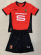 24-25 Stade Rennais Home Kids Soccer Jersey