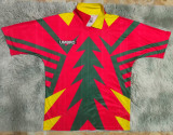 Mexico Campos #1 Red Commemorative Edition Retro Soccer Jersey (纪念版)