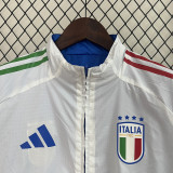 2024 Italy Blue & White Double Sided Windbreaker (双面风衣)
