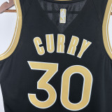23-24 WARRIORS CURRY #30 Black Glory Edition Top Quality Hot Pressing NBA Jersey 荣耀版