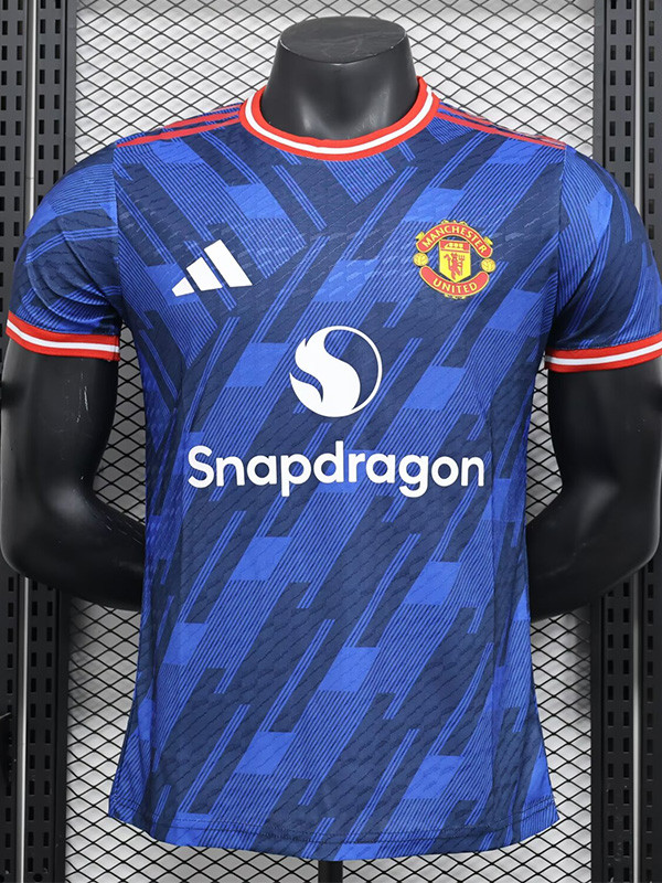 24-25 Man Utd Blue Special Edition Player Version Training shirts
