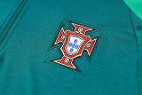 24-25 Portugal Green Half Pull Tracksuit (半拉链)