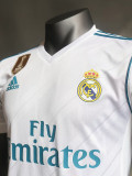 2017-2018 RMA Home Player Version 球员 Retro Soccer Jersey