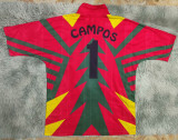 Mexico Campos #1 Red Commemorative Edition Retro Soccer Jersey (纪念版)