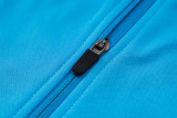 24-25 Brazil Lake blue Hoodie Jacket Tracksuit #F560