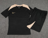2024 NK Black Training Short Suit
