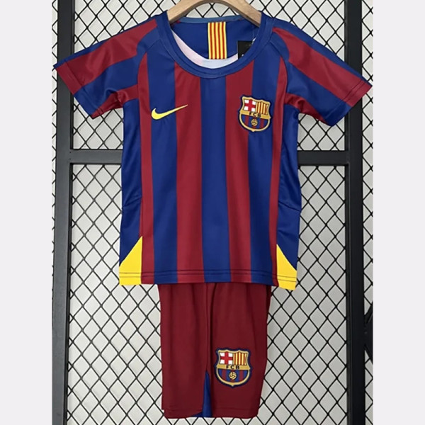 2005-2006 BAR Home Kids Retro Soccer Jersey