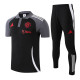 25-26 Man Utd Black Polo Tracksuit