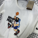 T173 NK White High Quality Casual T-Shirt