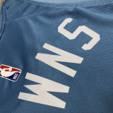 2019-20 Timberwolves TOWNS #32 Sky Blue Retro Top Quality Hot Pressing NBA Jersey