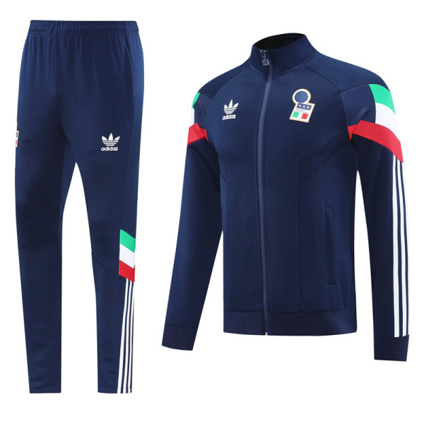 24-25 Italy Royal Blue Jacket Tracksuit #06