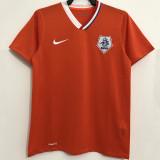 2008 Netherlands Home Retro Soccer Jersey