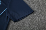 25-26 Man City Royal blue Polo Tracksuit