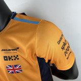 2023 F1 Formula One McLaren Yellow Racing Suit (圆领)